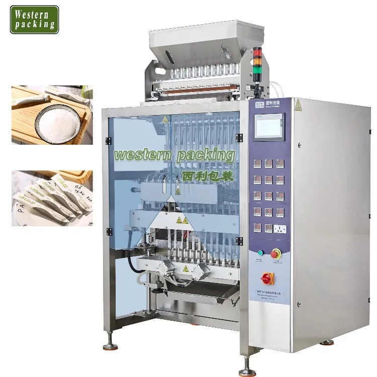 Багатосмугова пакувальна машина для цукрових паличок