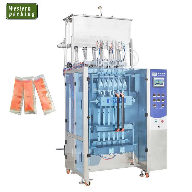 Машина для пакування желе з трьох боків у пакетики